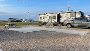 Empty RV space for availability